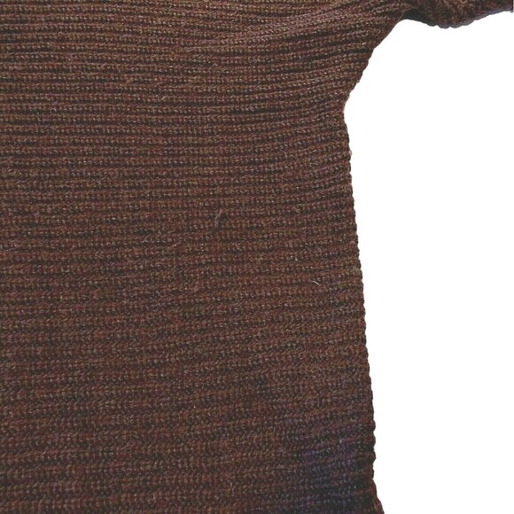 Lane Bryant 18/20 Burgundy Knit Sweater 3/4 Dolman Sleeves Iridescent Beads VGUC - Picture 9 of 9